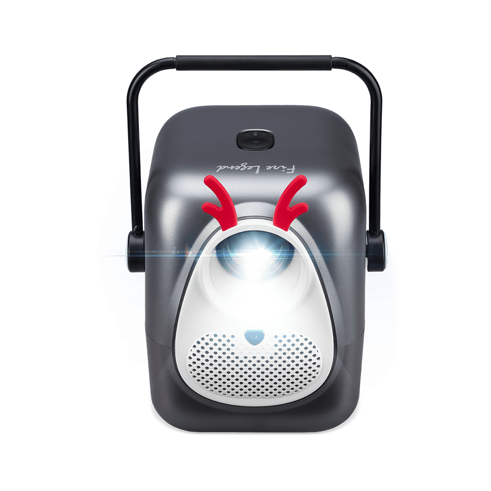 Videoproiector portabil Fire Legend QF23s, FHD 1920* 1080, Auto Focus, Bluetooth Speaker, LED 6.500 lumeni/ 250 ANSI lumeni, 16:9/ 4:3, 1.000:1, 30.000 ore, HDMI, USB (Type A 2.0), DC Out (5V/1A, USB Type A 2.0), PC audio, boxe 2* 3W, Bluetooth Wireless Audio, 1.23 kg, telecomanda inclusa, Smart — miniatură