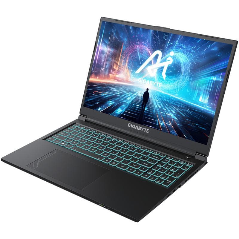 Laptop Gaming GIGABYTE G6 MF, cu procesor Intel Core i7 13620H, 16'' IPS, 16 GB DDR5, 512 GB, NVIDIA GeForce RTX 4050, 6GB GDDR6, Fara OS — miniatură