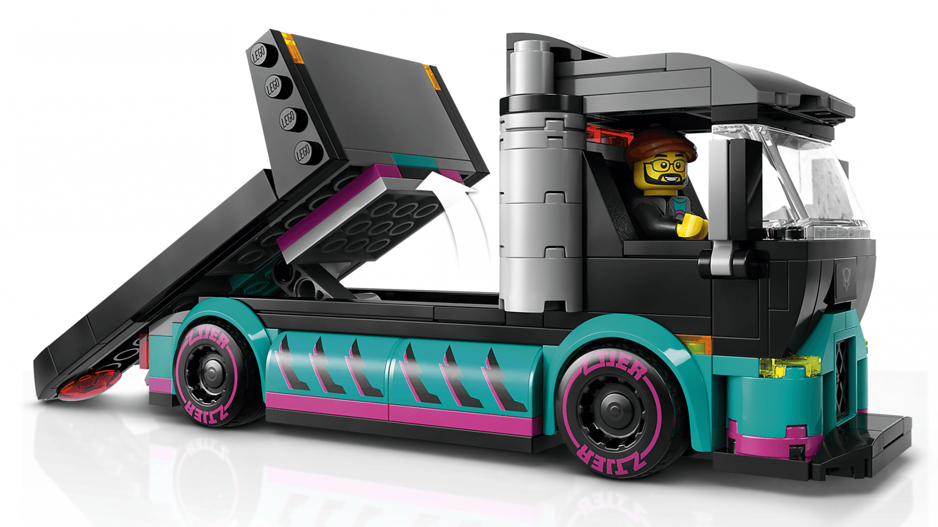 MASINA CURSE&CAMION TRANSP.LEGO 60406 — miniatură