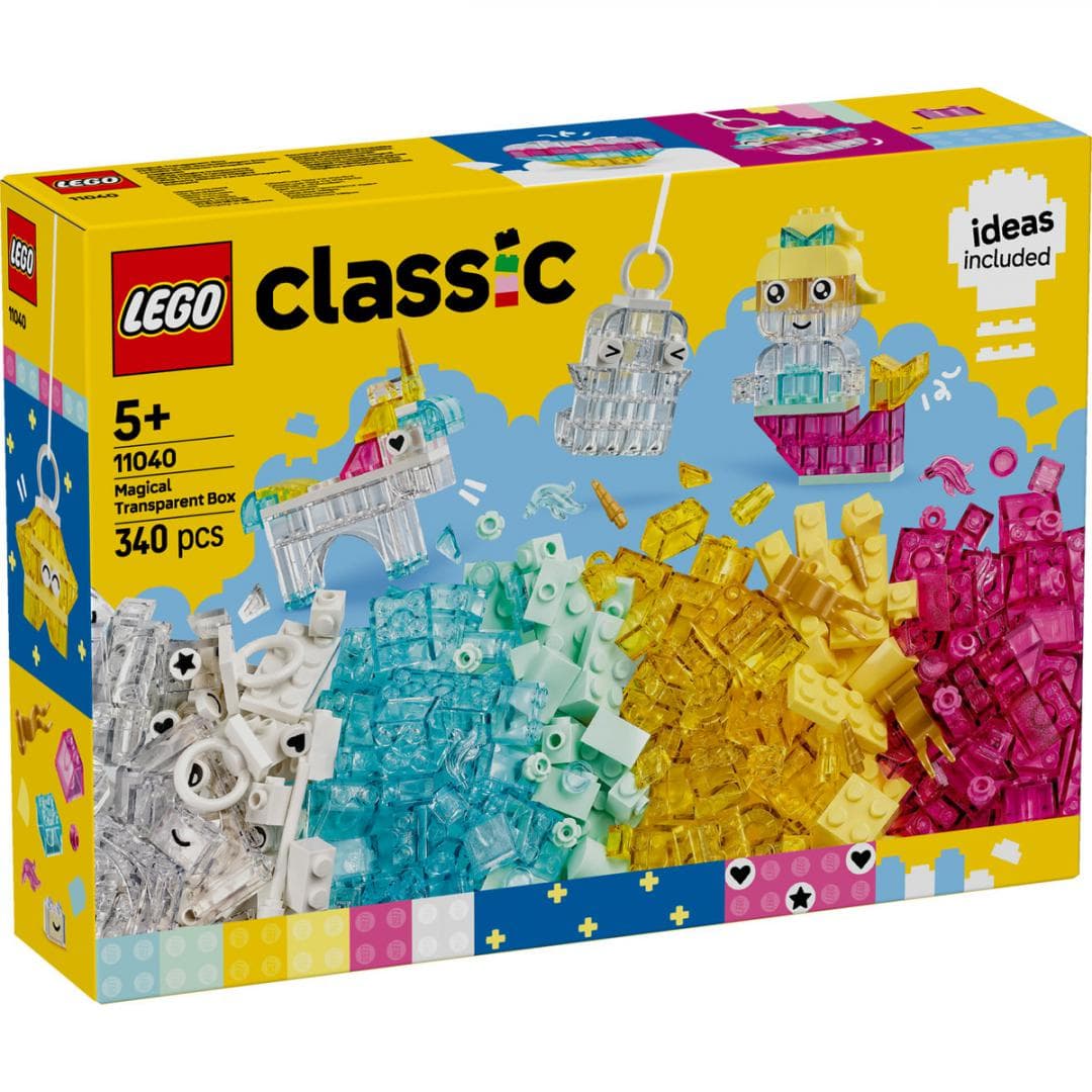 CUTIE TRANSPARENTA MAGICA, LEGO 11040 — miniatură