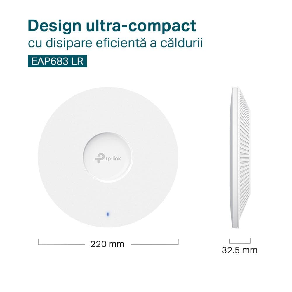 Access point TP-LINK EAP683 LR, Poe, Dual-band, WI-FI — miniatură
