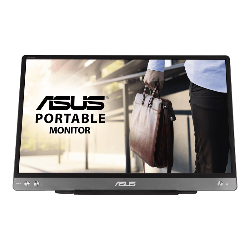 Monitor Consumer ASUS MB14AC, 14", 1920 x 1080 pixeli, Grey