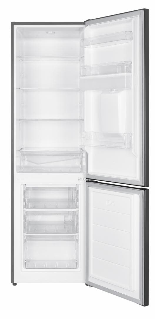Combina frigorifica HEINNER HC-HM260XWDE++, 260 l, Clasa: E, Dozator apa, Aspect inox — miniatură