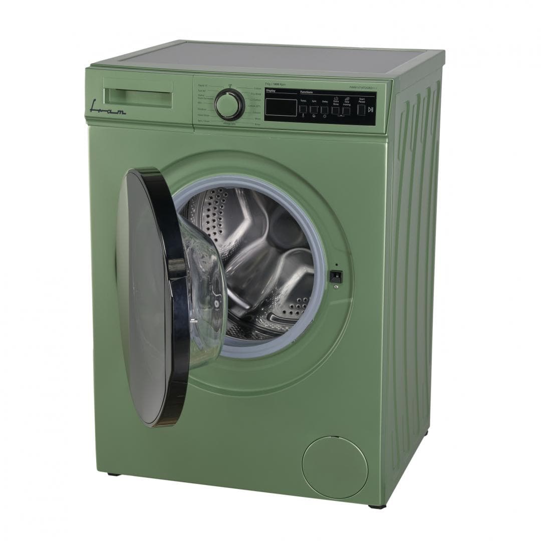 Masina de spalat rufe FRAM FWM-V714T2GRD+++, 7 kg, 1400 rpm, Clasa: D, Verde pastelat — miniatură