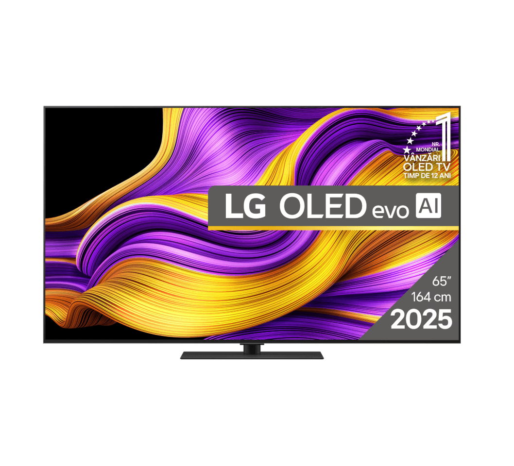 Televizor LG OLED evo 65G53LS, 164 cm, Smart, 4K Ultra HD, 100 Hz, Clasa E (Model 2025)