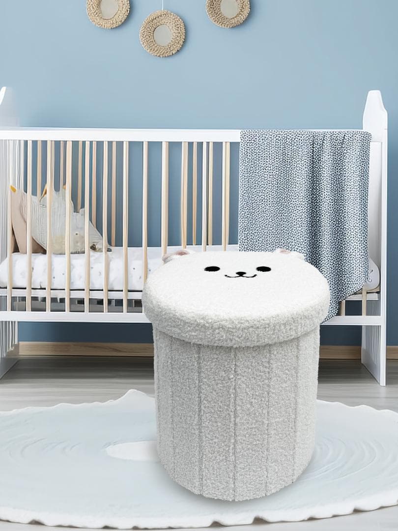 Taburet figurina urs Polar cu capac detasabil, 30x37.5 cm — miniatură