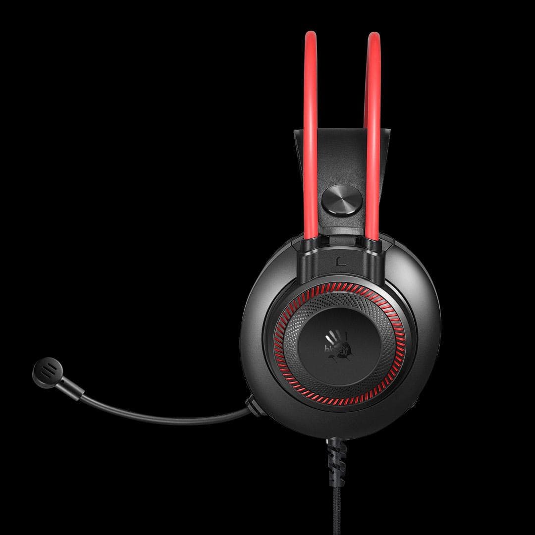 Casti Gaming Head-band A4TECH G200, Wired, Multicolor — miniatură