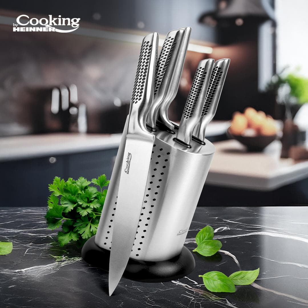 SET CUTITE DE BUCATARIE 6 PIESE, SKYLINE, COOKING BY HEINNER — miniatură