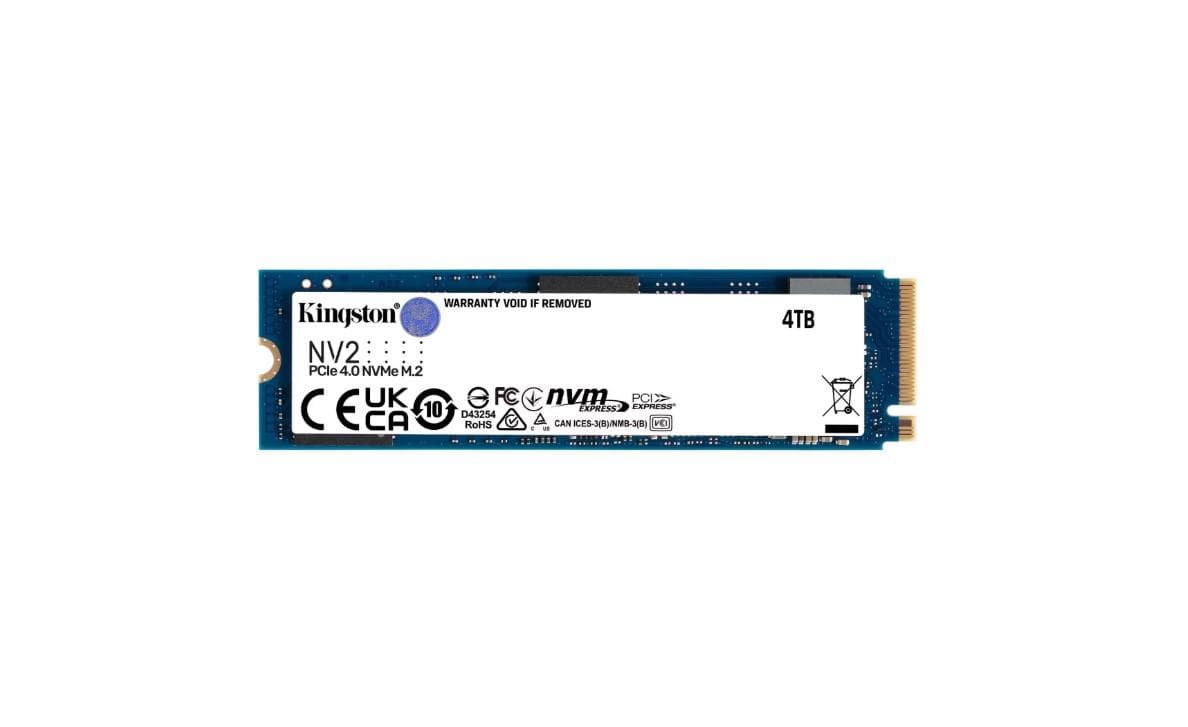SSD intern Kingston NV2, 4 TB, PCI Express 3.0 x4, NVMe, M.2