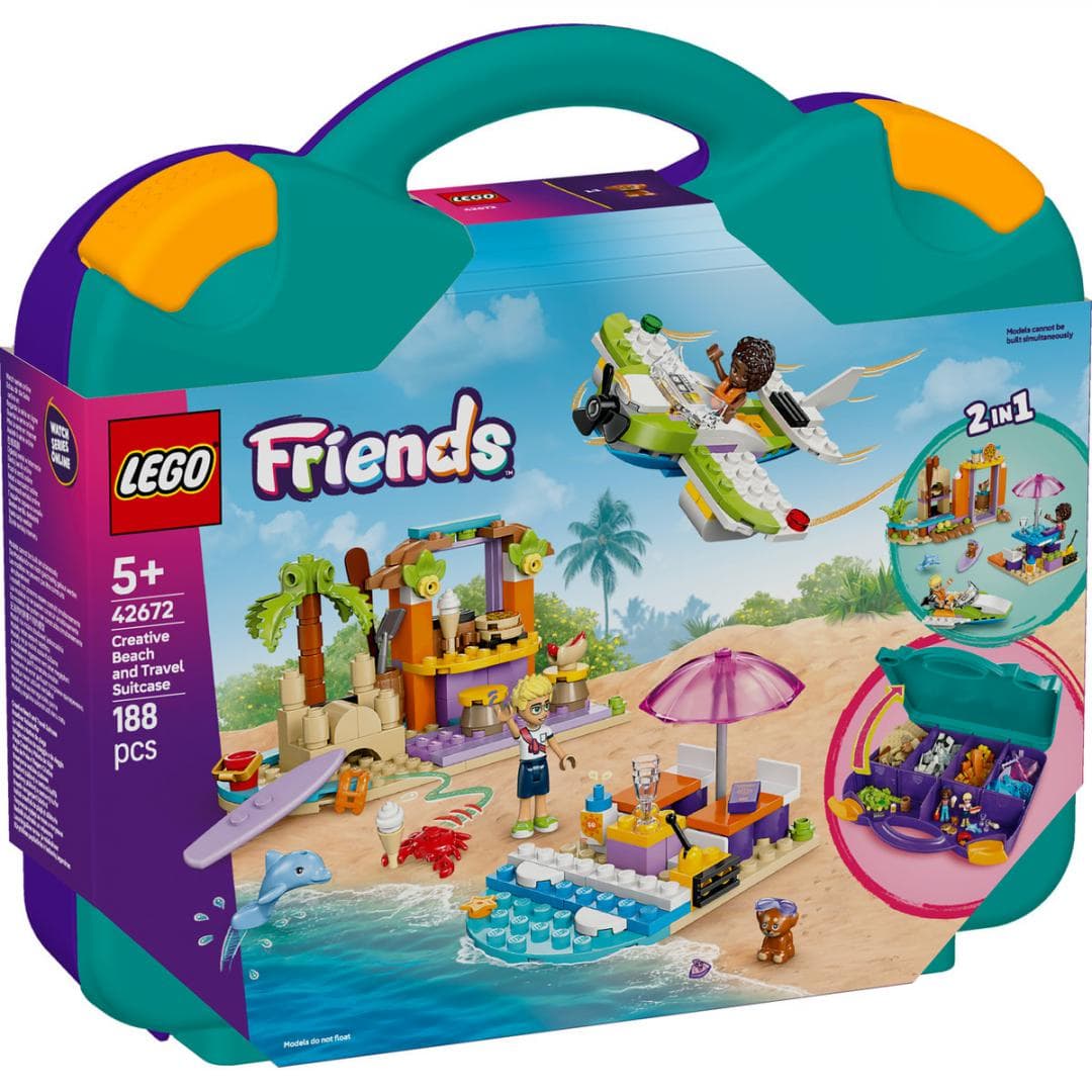 VALIZA PENTRU PLAJA SI CALATORIE, LEGO42672 — miniatură