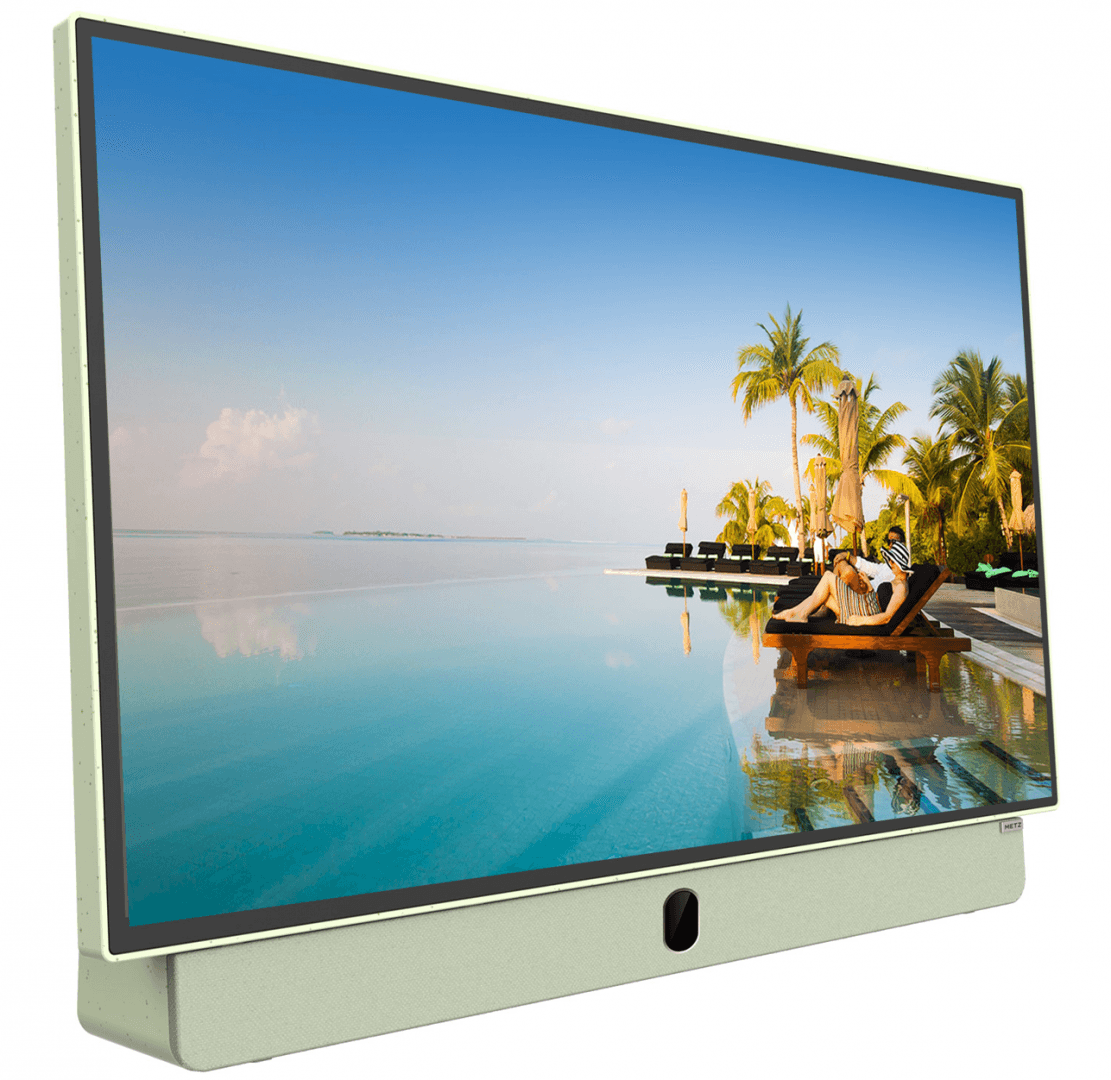 Televizor portabil METZ LED 24MPE7200Z, 60 cm, Smart Google TV, Full HD, 220/12V, 3h battery, Clasa E (Brand German) — miniatură