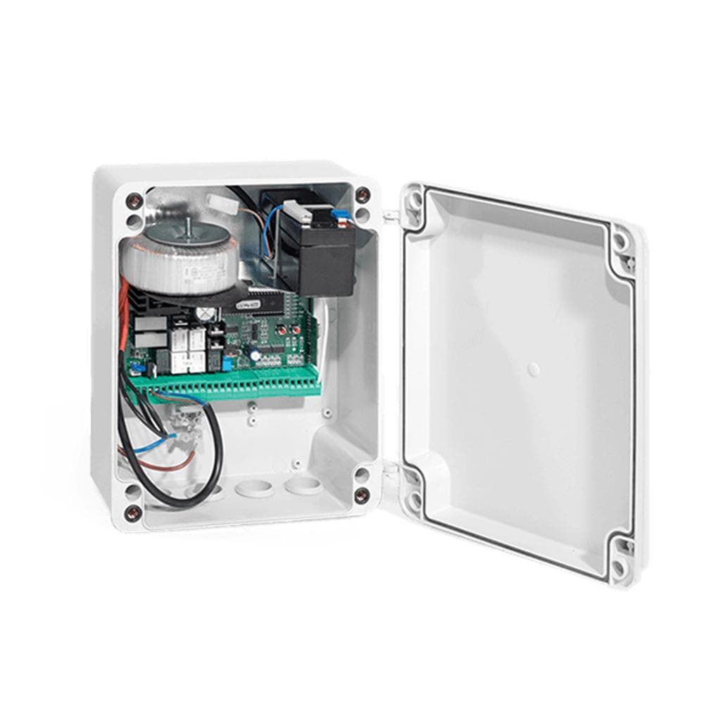 Kit automatizare poarta batanta Motorline LINCE 400 - 24V, 250 Kg/canat, 3 m/canat, 60 W(contine lampa) — miniatură