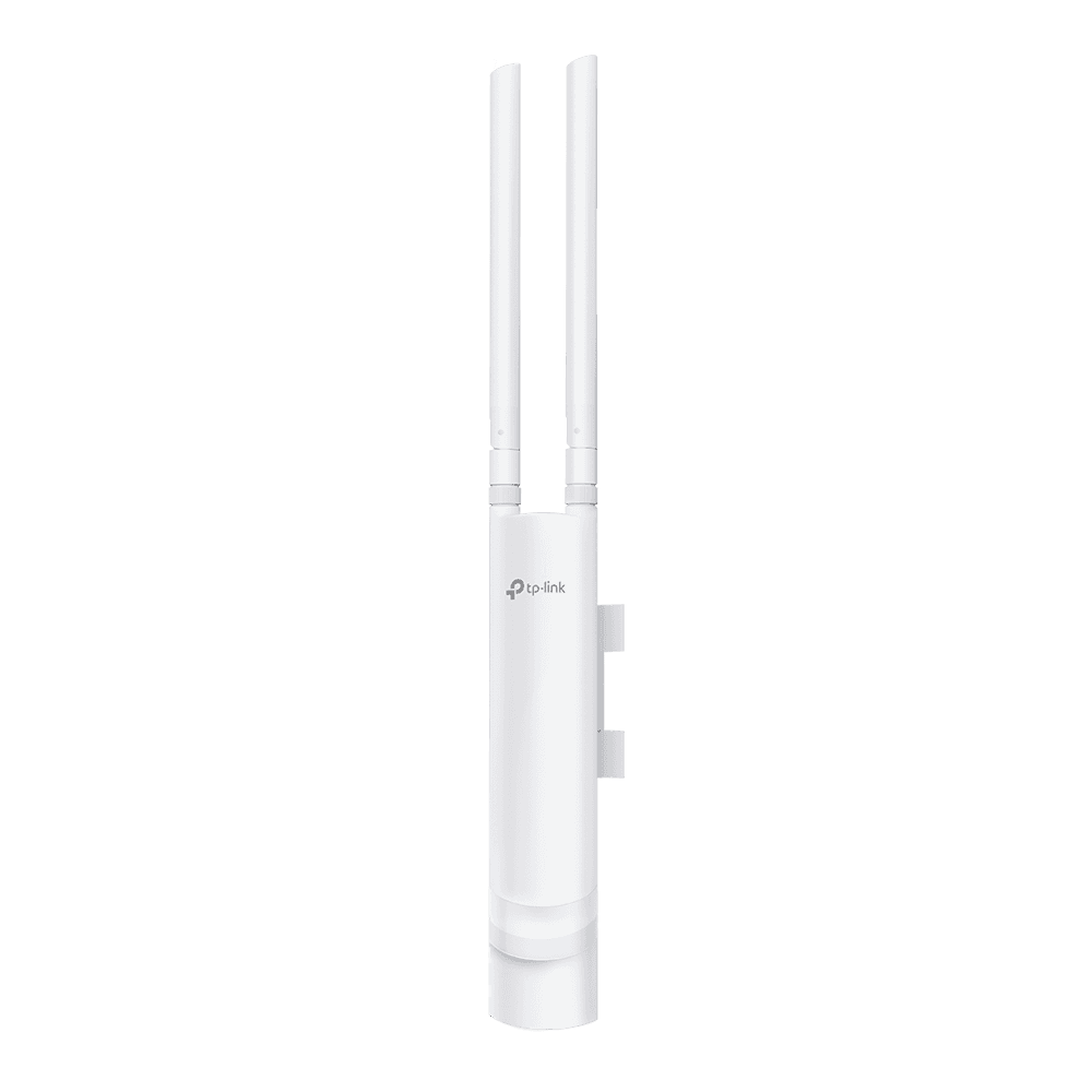 TP-LINK 300Mbps Wireless N Outdoor Access Point, Interfata: 1 x RJ45 10/100, 48V Passive POE, Dimensiuni: 214.9 × 46 × 37.7 mm, 2 x antene externe, Rezistenta la vreme: IP65, Montare: perete, stalp, Capacitate clienti: 100+, Standarde: IEEE 802.11n/g/b, Frecventa: 2.4Ghz,