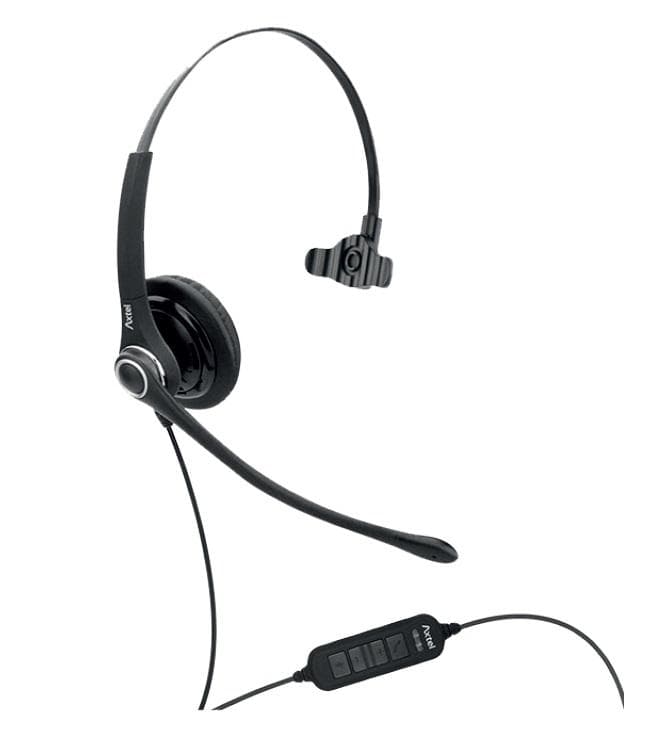 Casti Head-band Axtel PRO XL mono NC WB, Wired, noise-canceling, Multicolor