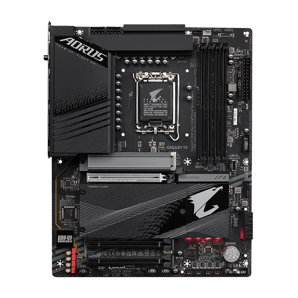 Placa de baza Gigabyte Z790 AORUS ELITE AX, Socket 1700, DDR4, ATX — miniatură