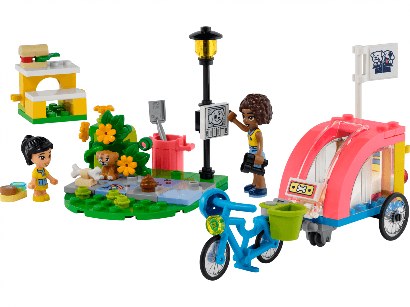 BICICLETA PT.SALVAREA CAINILOR,LEGO41738 — miniatură