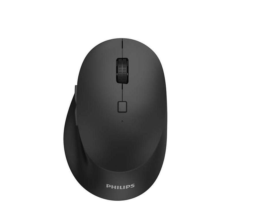 Mouse Wireless Philips SPK7507B/00, 3200 dpi, negru