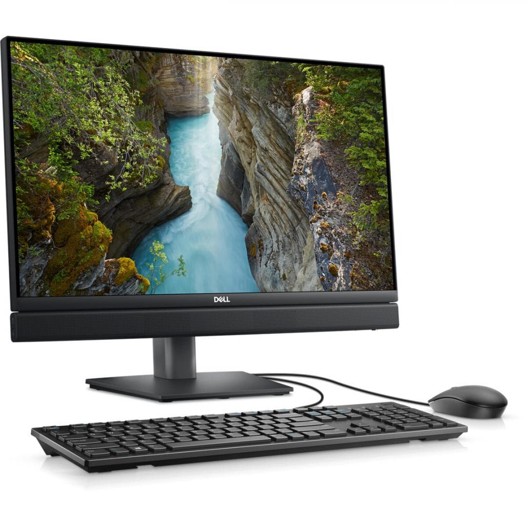 All-in-One Education Dell OptiPlex 7420 AIO cu procesor Intel Core i3 14100T pana la 4.4 GHz, 24 inch, FHD, 8 GB, Intel Intel Integrated Graphics, Windows 11 Pro Edu, White