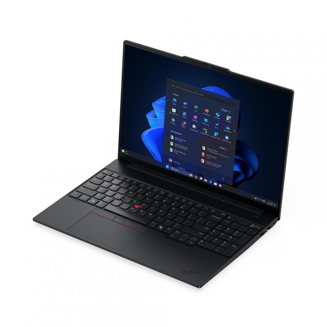 Laptop Business Lenovo ThinkPad E16 Gen 3, cu procesor Intel Core Ultra 5 225U, 16'' IPS, 32 GB DDR5, 1 TB, Intel Graphics, Fara OS — miniatură