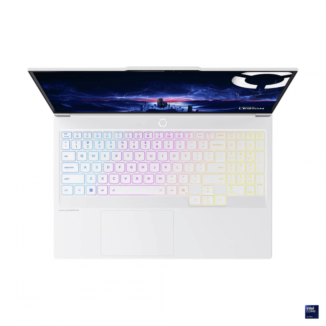 Laptop Gaming Lenovo Legion 7 16IAX10, cu procesor Intel Core Ultra 9 275HX, 16'' OLED, 32 GB DDR5, 1 TB, NVIDIA GeForce RTX 5060, 8GB GDDR7, Fara OS — miniatură
