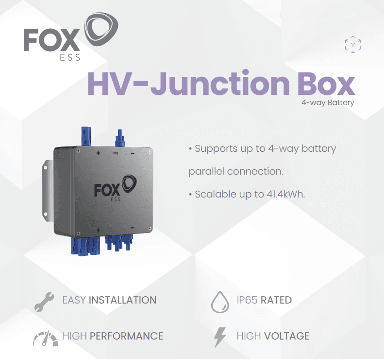 FoxESS High Voltage JUNCTION BOX-50