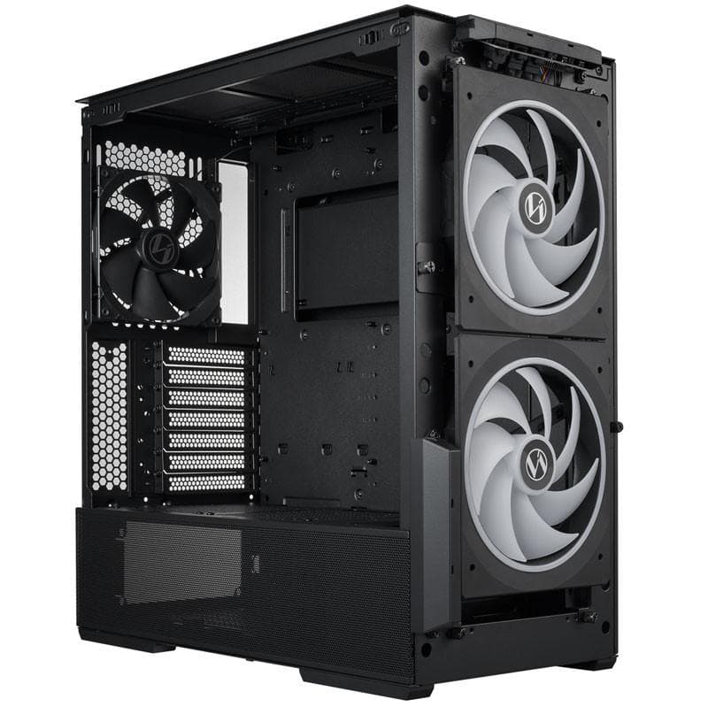 Carcasa Lian Li LANCOOL 216R-X, RGB, Mid Tower, Black — miniatură
