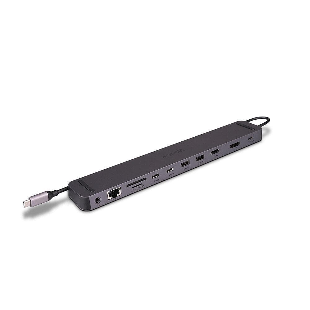 Docking station LINDY DST-Mini XT 810, USB Type-C, 15W, Negru