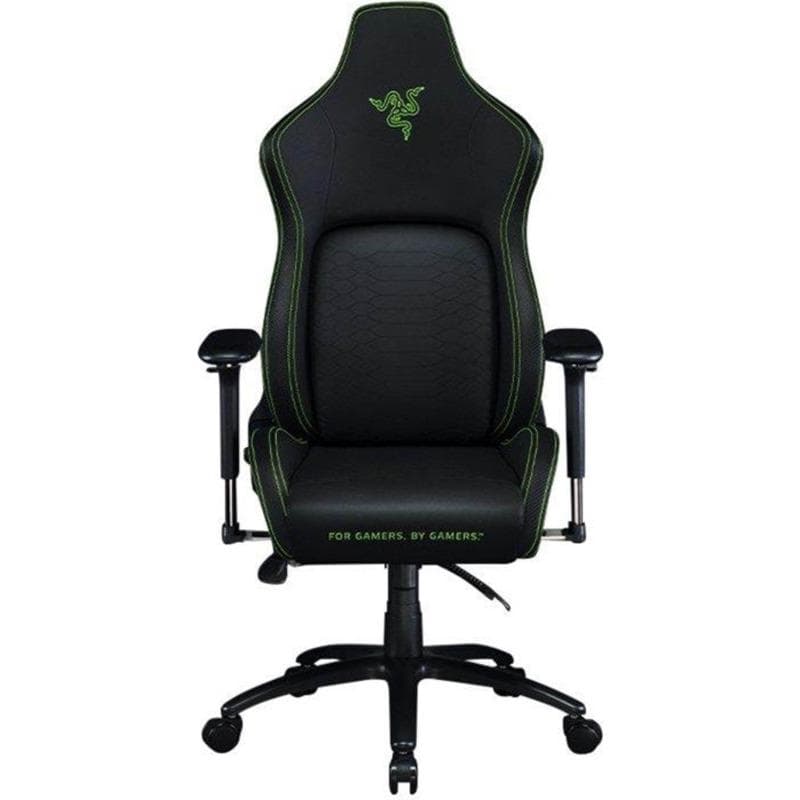 Razer Iskur Green Edition - Gaming Chair With Built In Lumbar Support — miniatură