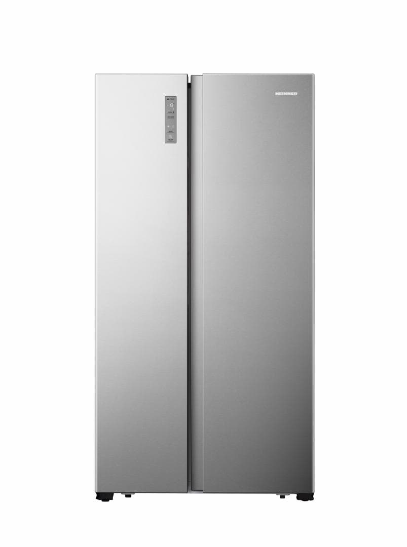 Side by Side HEINNER HSBS-HS519NFXE++, No Frost, 519 L, Clasa E, Aspect Inox