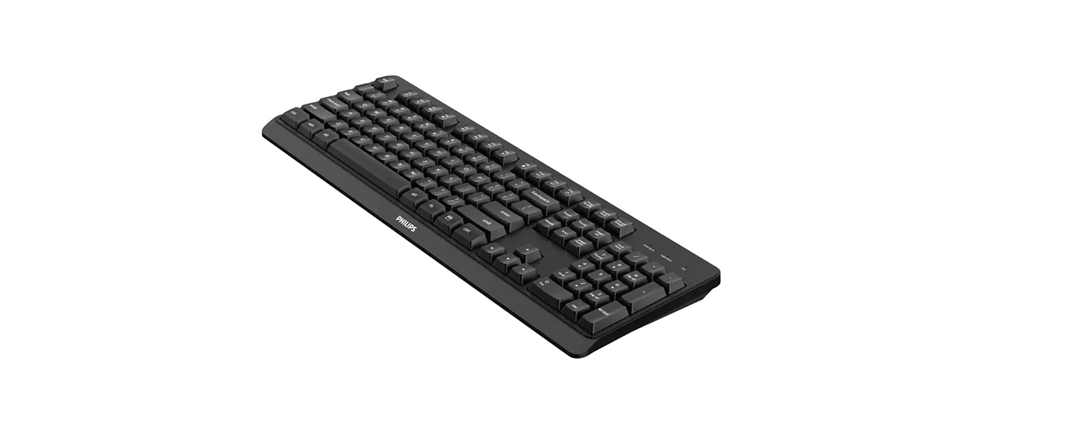 Tastatura Philips 3000 series SPK6307BL/40, Wireless, Negru — miniatură