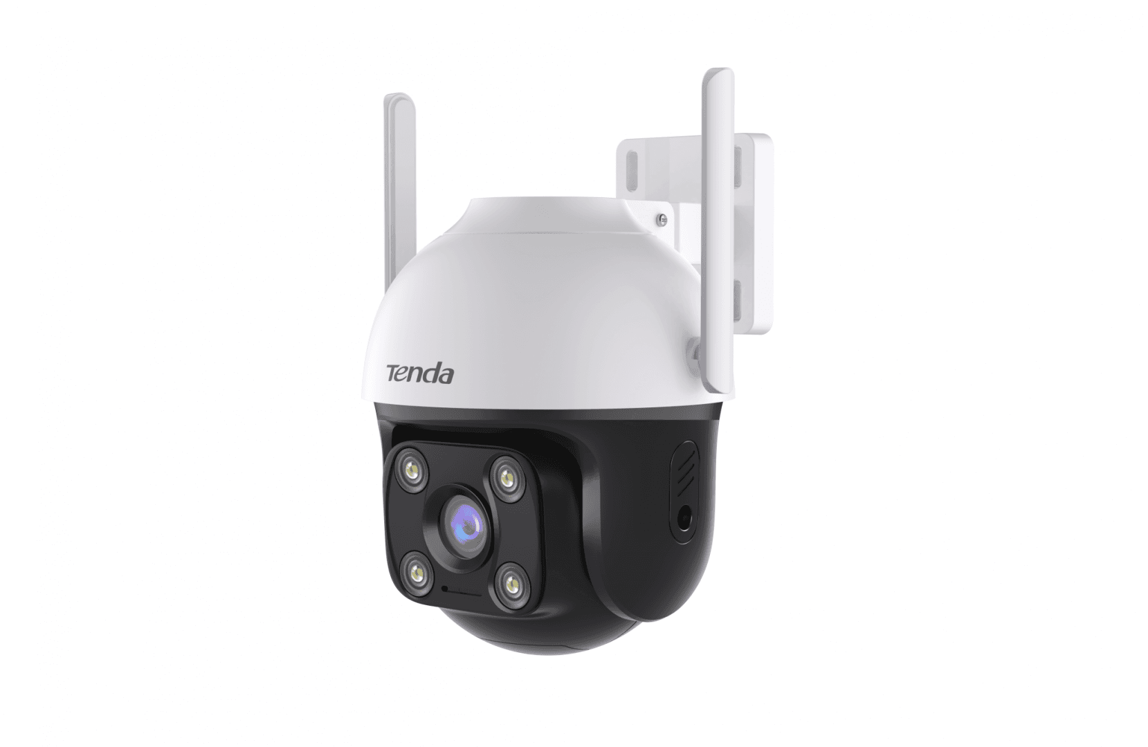 Tenda RH7-WCA 4MP Outdoor Wi-Fi Pan/Tilt Camera, orizontala 360°, Verticala 137°, Slot Card microSD(pana la 256gb, Alimentare: DC 12V 1A, Interfata: 1 x 10/100 RJ45, Obiectiv: 4mm@F1.6, Dimensiuni: 138mm*120mm* 187mm, Rezolutie: 2560 x 1440 30fps, H.265/H.264, Standarde wire;ess: IEEE 802.11b/g/n — miniatură