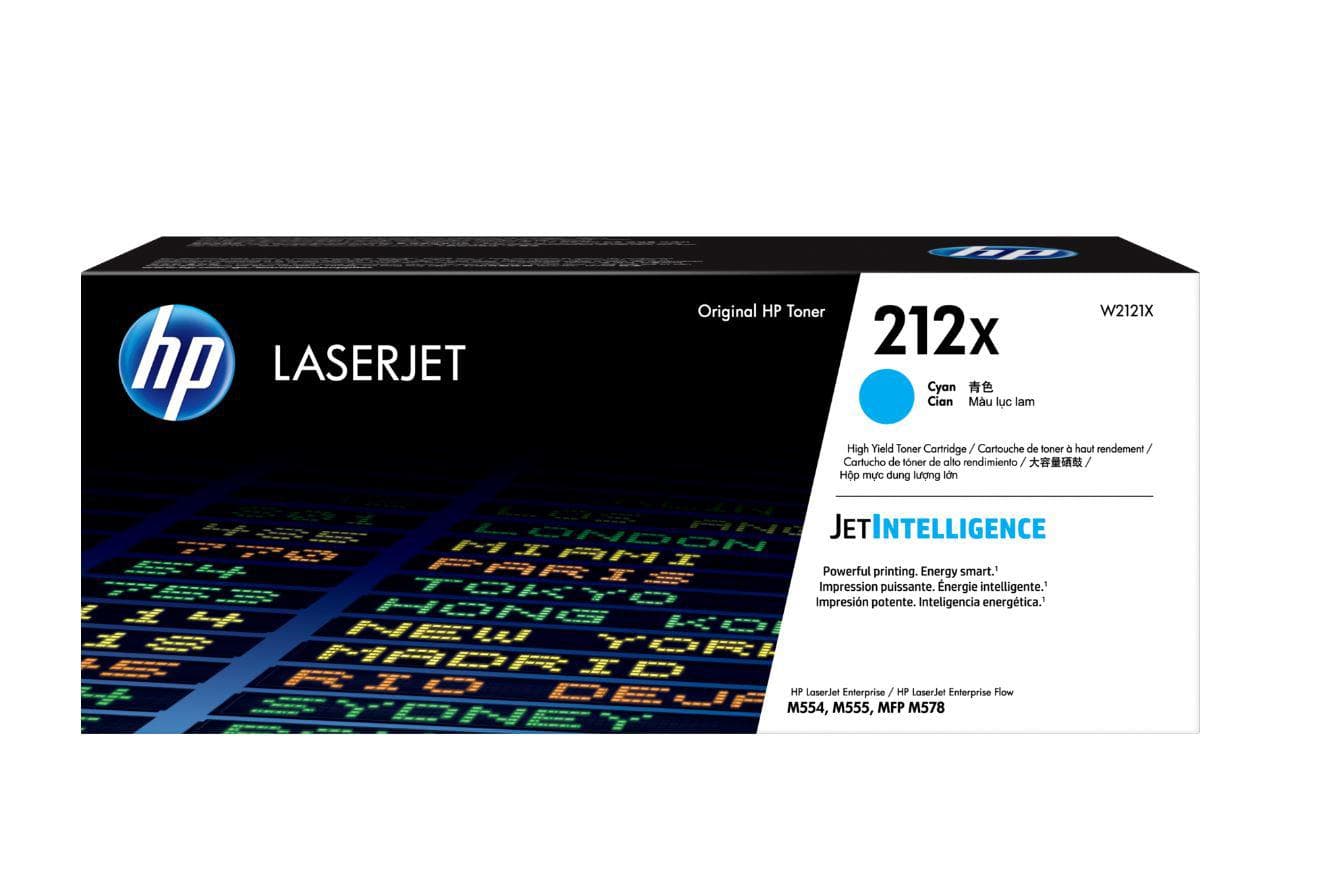 Toner HP W2121X, Cyan