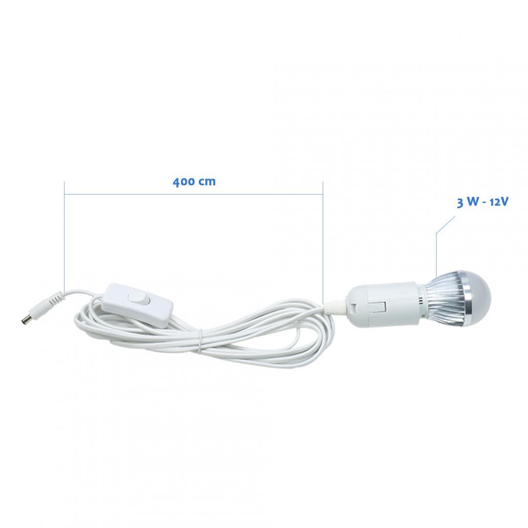 PNI SISTEM SOLAR FOTOVOLTAIC H01, GreenHouse H01 30W cu acumulator 12V/7Ah, USB/Radio/MP3, 2 becuri LED, Tip panou: policristalin, dIMENSIUNI: 360 x 240 x 17mm, cABLU CONECTRE: 6m, Acumulator: 7.0 Ah,Soclu bec: E27, 3W, Timp incarcare: minim 7h, Autonomie: pana la 12 ore cu doua becuri de 3W — miniatură