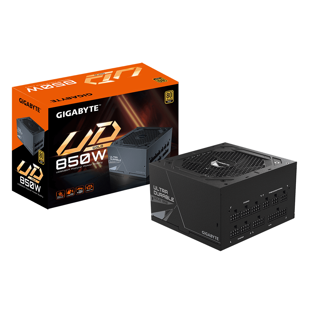 Sursa GIGABYTE UD850GM, 80 PLUS Gold, 850 W — miniatură