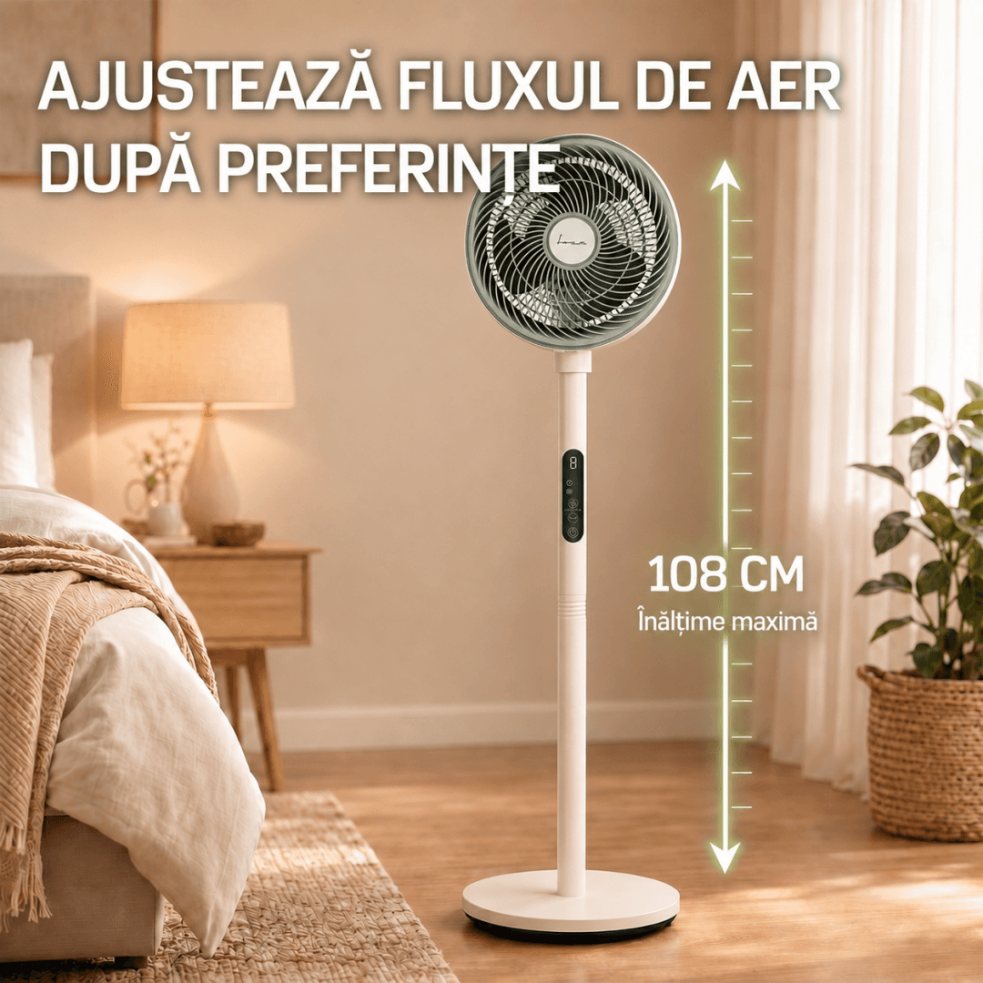 VENTILATOR CU PICIOR FRAM FSF-MAT35BG-GR — miniatură