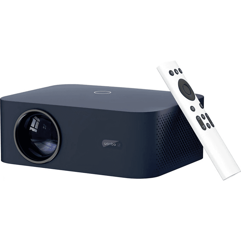 XIAOMI WANBO X2 MAX PROJECTOR BLUE, 450ANSI, 1080P, ANDROID 9.0, AUTO FOCUS, WIFI6 — miniatură