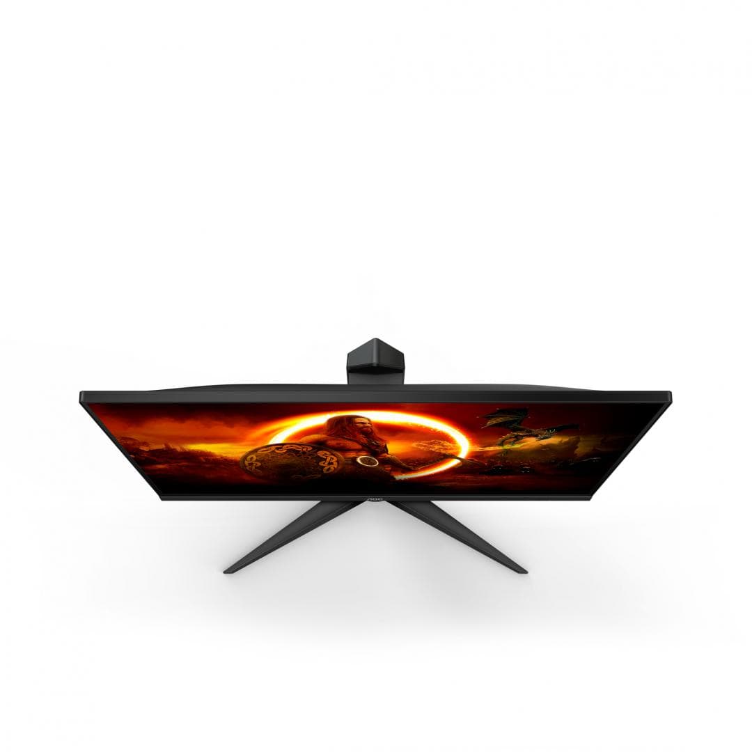 Monitor Consumer AOC Q24G2A/BK, 23.8", 2560 x 1440 pixeli, Black, Red — miniatură