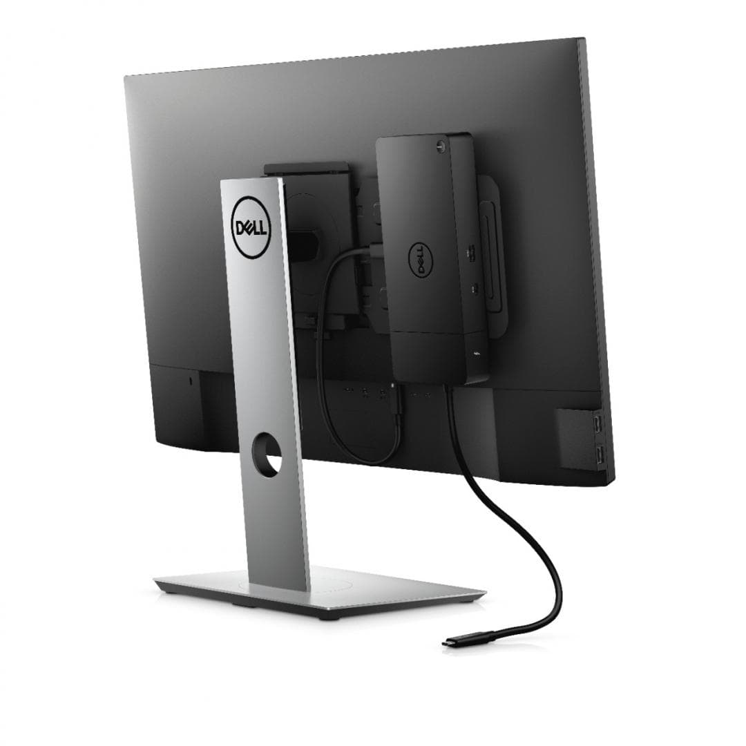 Docking station DELL WD19TBS-180W, USB Type-C, 180W, Negru — miniatură