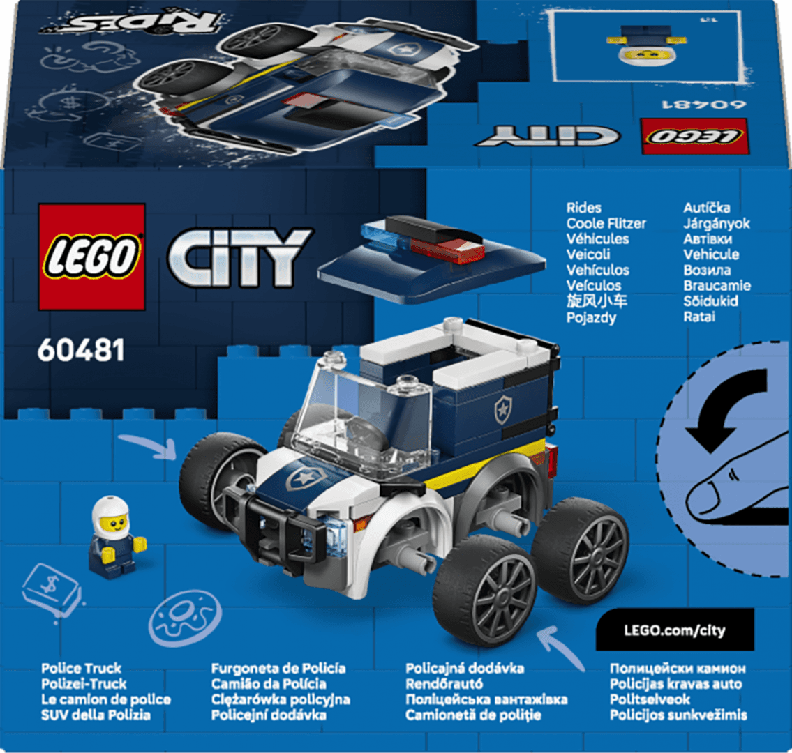 VEHICULE CAMIONETA DE POLITIE LEGO60481 — miniatură