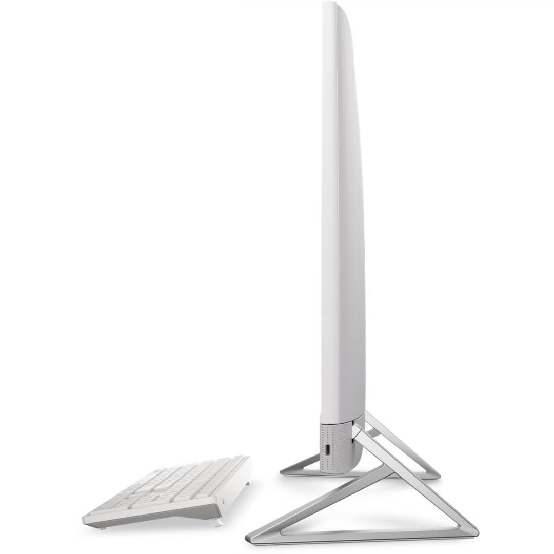 All-in-One Consumer Dell EC27250 cu procesor Intel Core 7 pana la 5.4 GHz, 27 inch, FHD, 16 GB, Intel Graphics, Windows 11 Pro, White — miniatură