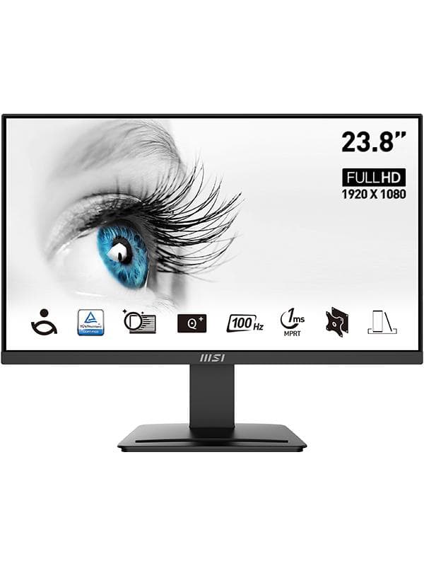 Monitor Consumer MSI PRO MP2412, 23.8", 1920 x 1080 pixeli, Black