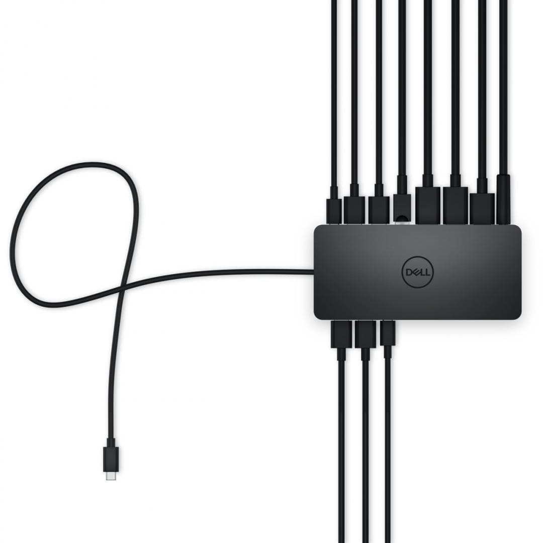 Docking station DELL Universal Dock UD22, USB Type-C, 130W, Negru — miniatură