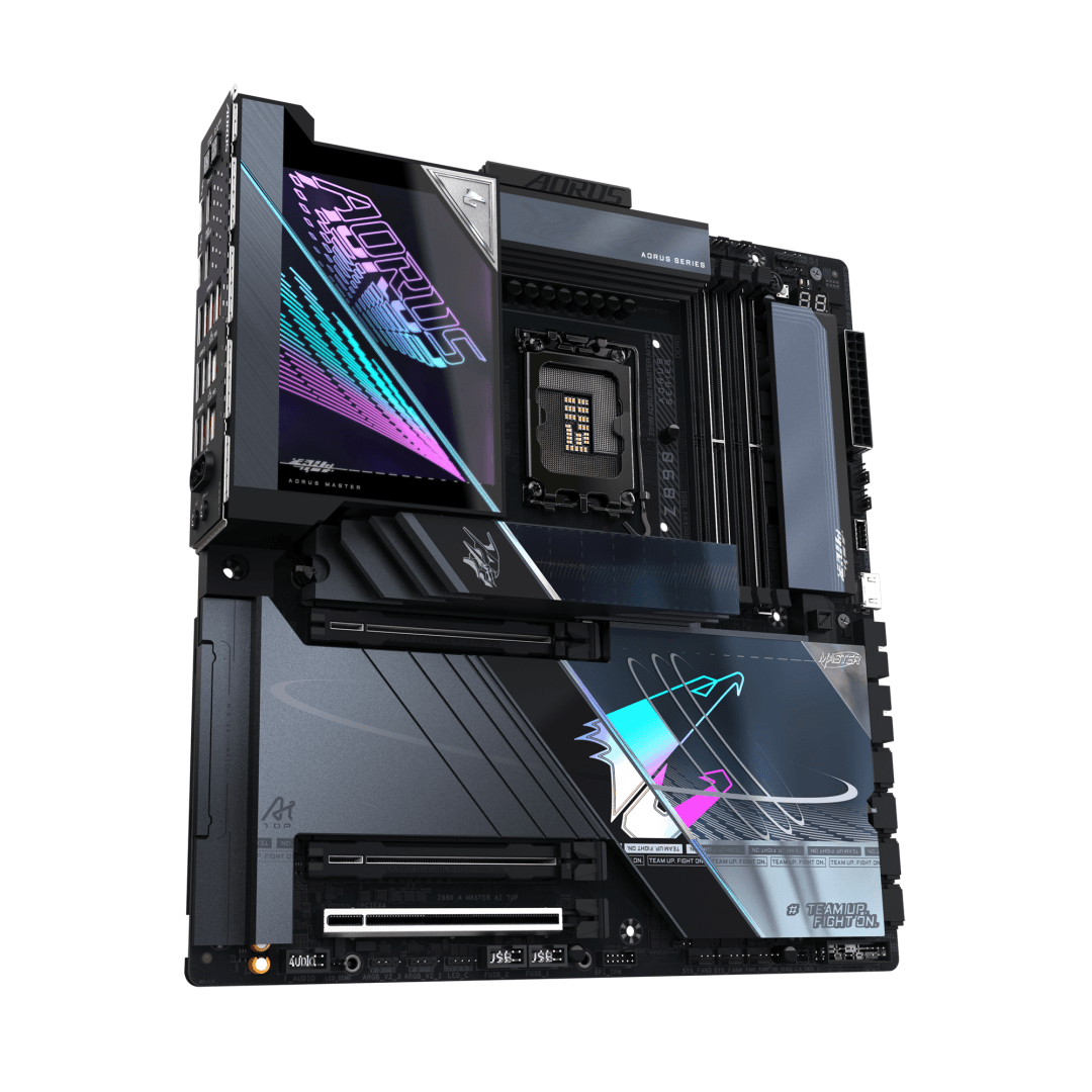 Placa de baza Gigabyte Z890 AORUS MASTER AI TOP, Socket 1851, DDR5, E-ATX — miniatură
