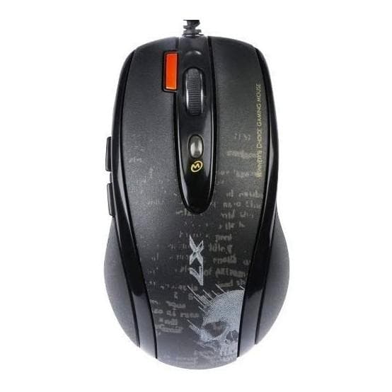 Mouse Gaming A4TECH F5-BK, 3000 dpi, Negru