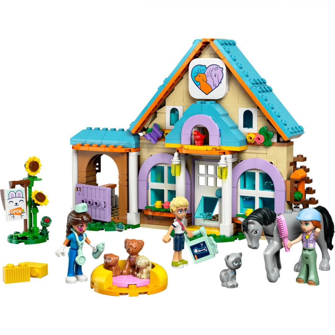 CLINICA VETERINARA PENTRU CAI SI ANIMALE DE COMPANIE, LEGO 42651 — miniatură