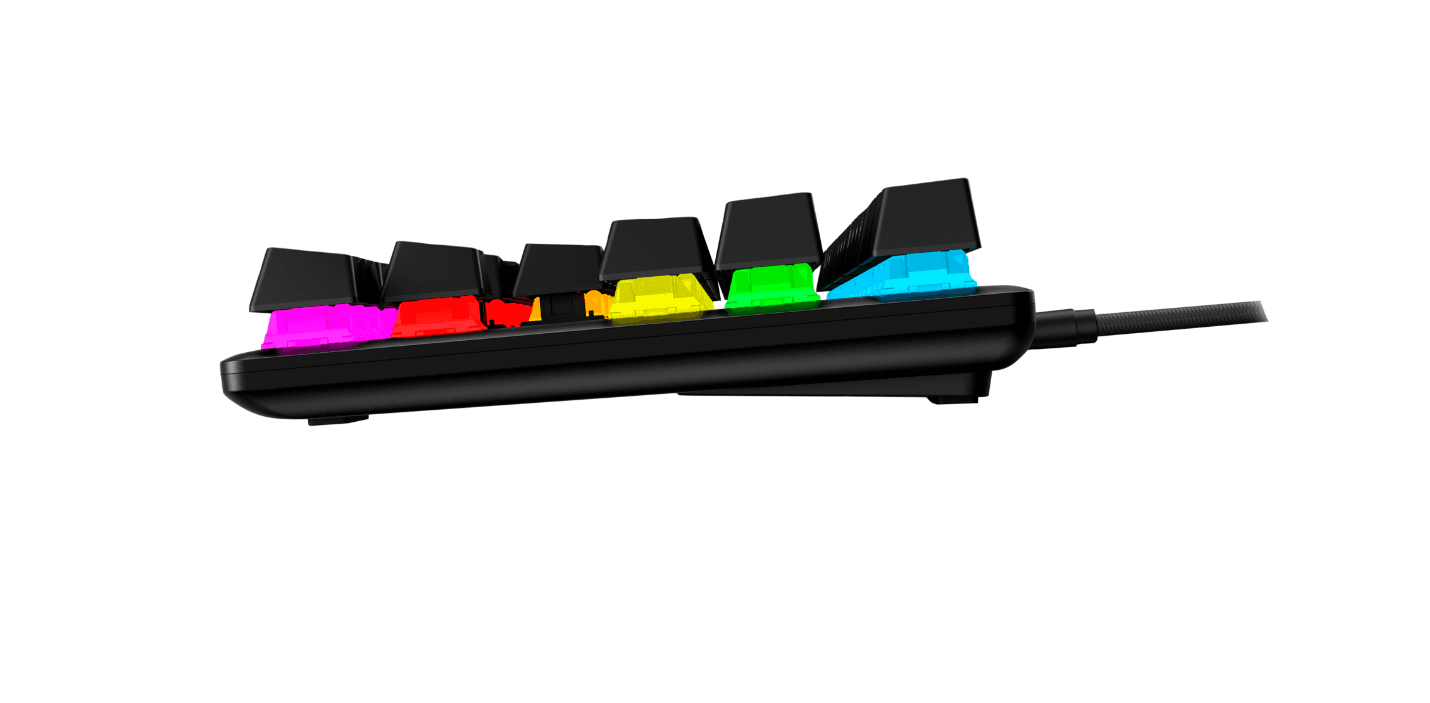 Tastatura Mecanica Gaming HyperX Alloy Origins Core PBT, RGB, USB, negru — miniatură