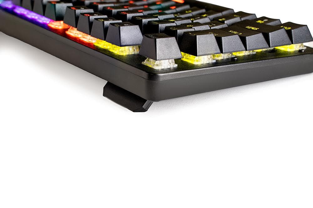 Tastatura Mecanica Gaming SPACER WARRIOR, RGB, USB, negru — miniatură