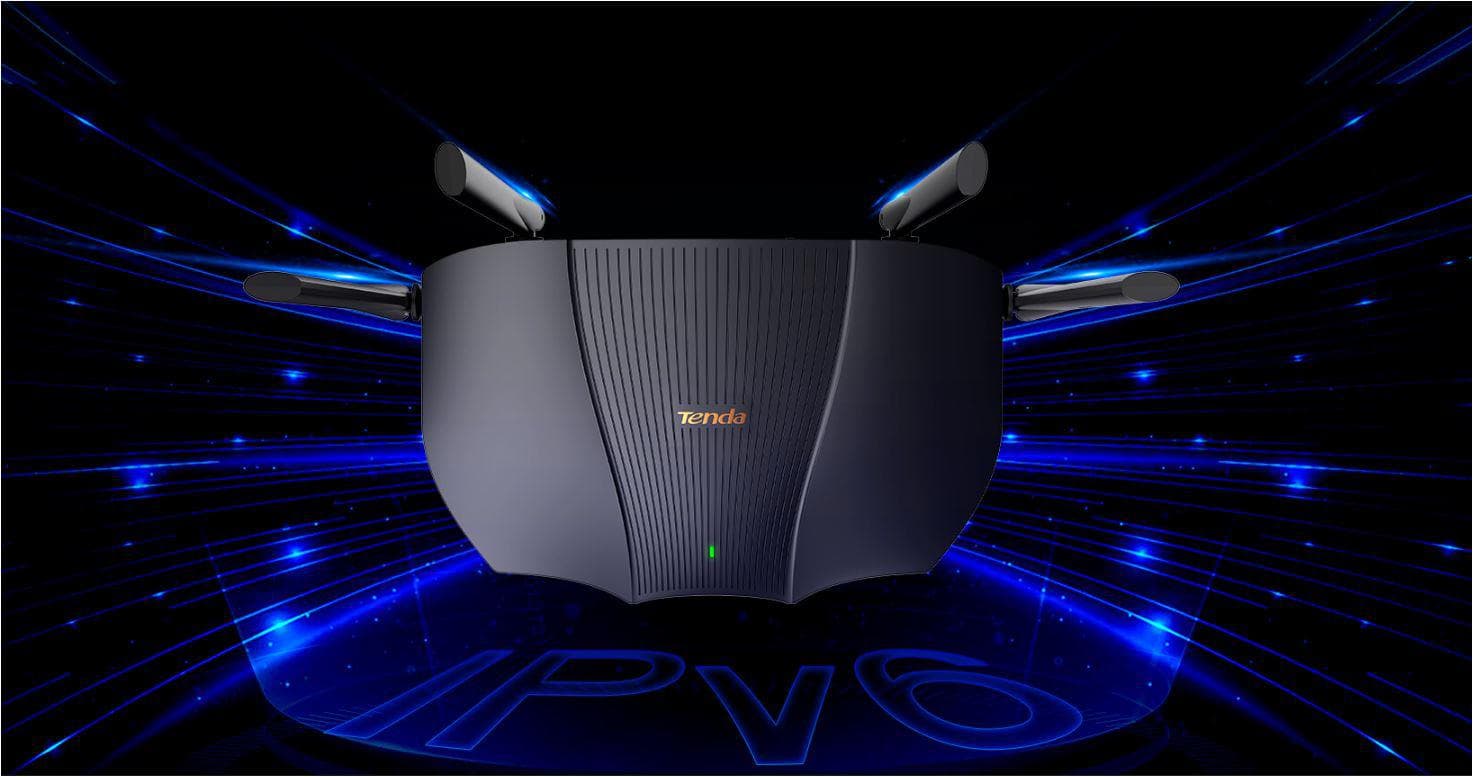 Router wireless TENDA RX9, WIFI 6, Mesh, Dual Band — miniatură