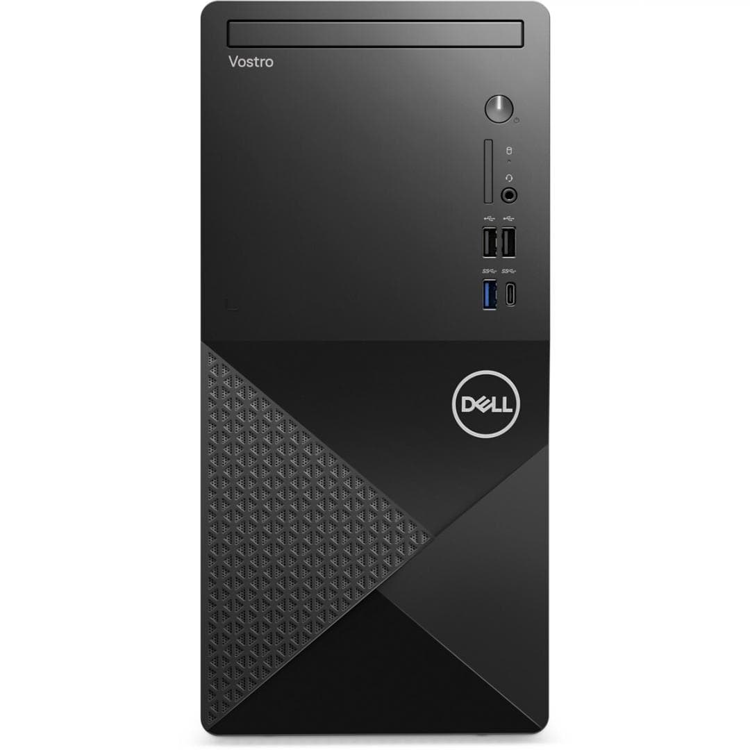 Desktop Business Dell Vostro 3030 MT cu procesor Intel Core i5-14400F pana la 4.7 GHz, 16 GB DDR5, 1TB SSD, RTX 4060, Windows 11 Pro, Black