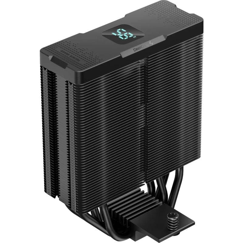 Cooler Procesor DeepCool AG400 Digital Plus, Aer, 12 cm, 2 ventilatoare, aRGB — miniatură
